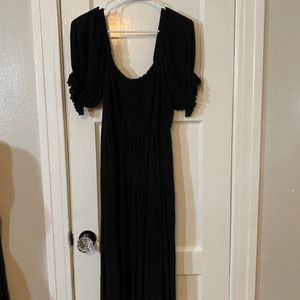 Women's black dress
